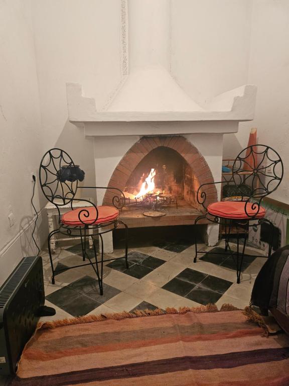 Salon marocain traditionnel