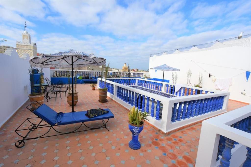Cour intérieure du Riad Safi avec fontaine traditionnelle